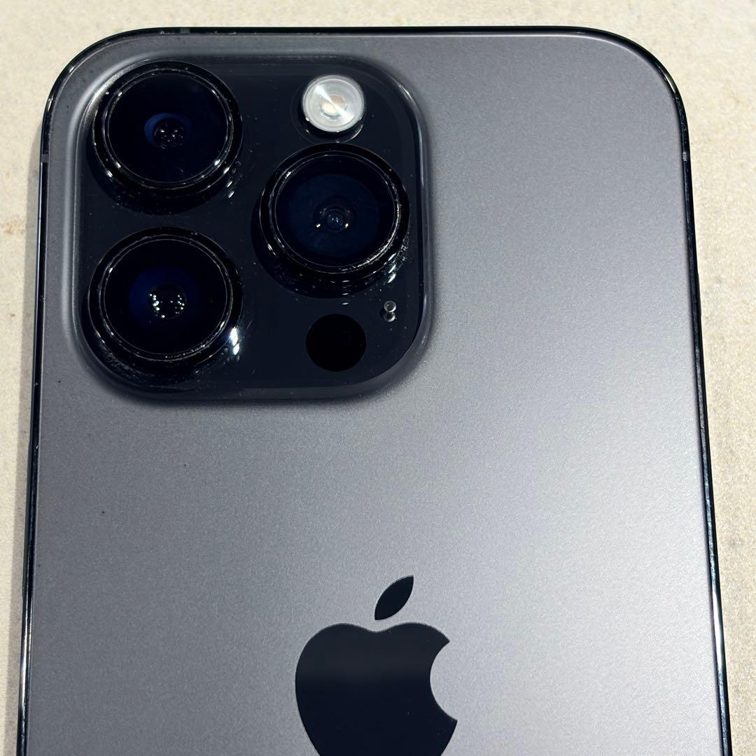 【美品】iPhone 14 Pro 256GB SIMフリースペースブラック！