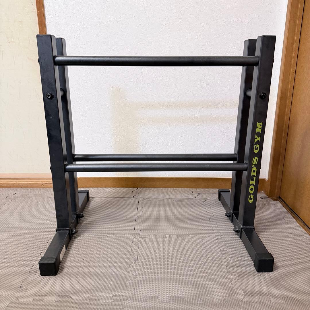 ゴールドジム ダンベルラック RK-GG3DMK｜高剛性スチール製｜分解発送