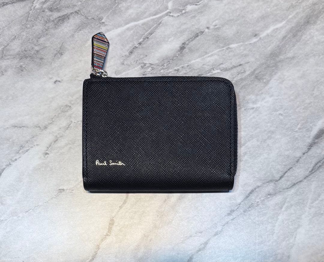 未使用級 ポールスミス ジップストローグレイン 2 キーリング&ケース Amazon | [名入れ可] ポールスミス Paul Smith 正規品 本革 ジップ