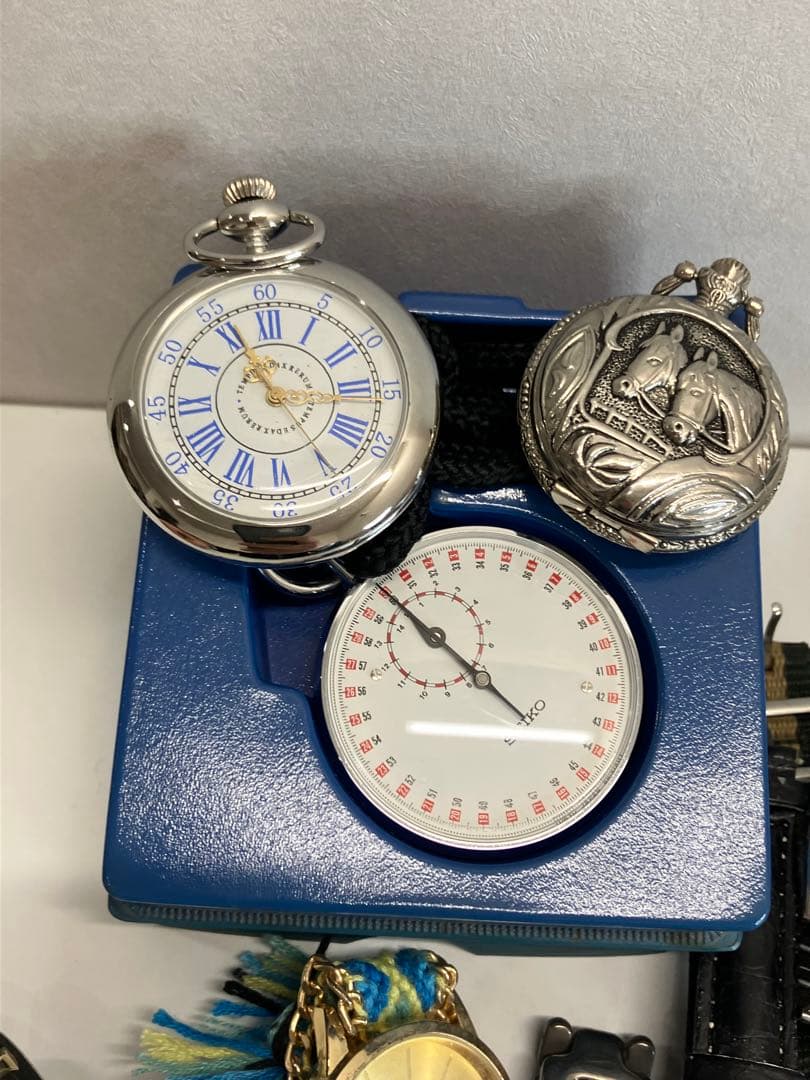 ブローバ セイコー クラウン SEIKO5 懐中時計 ジャンク 【まとめ⑥】