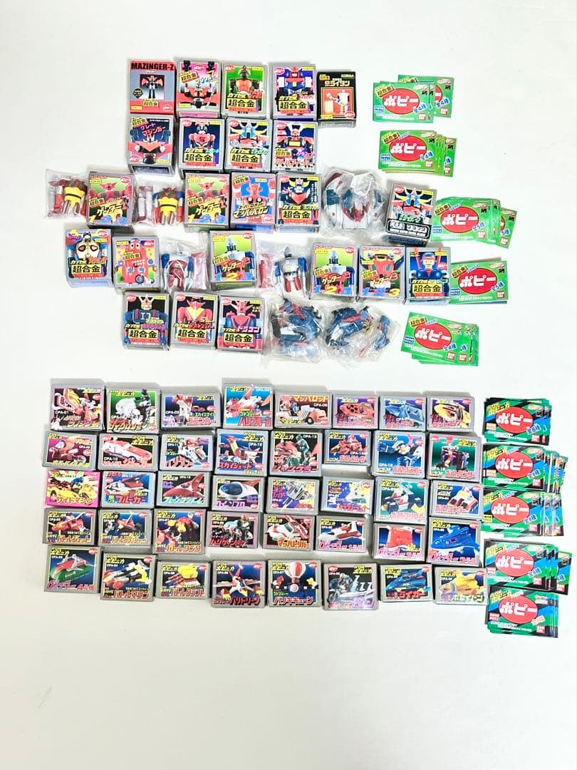 カプセル超合金&ポピニカ　全種類コンプリート　未使用未開封 ポピー カプセル超合金 PART 5 4種 3種＋大空魔竜×2｜トレファクONLINE