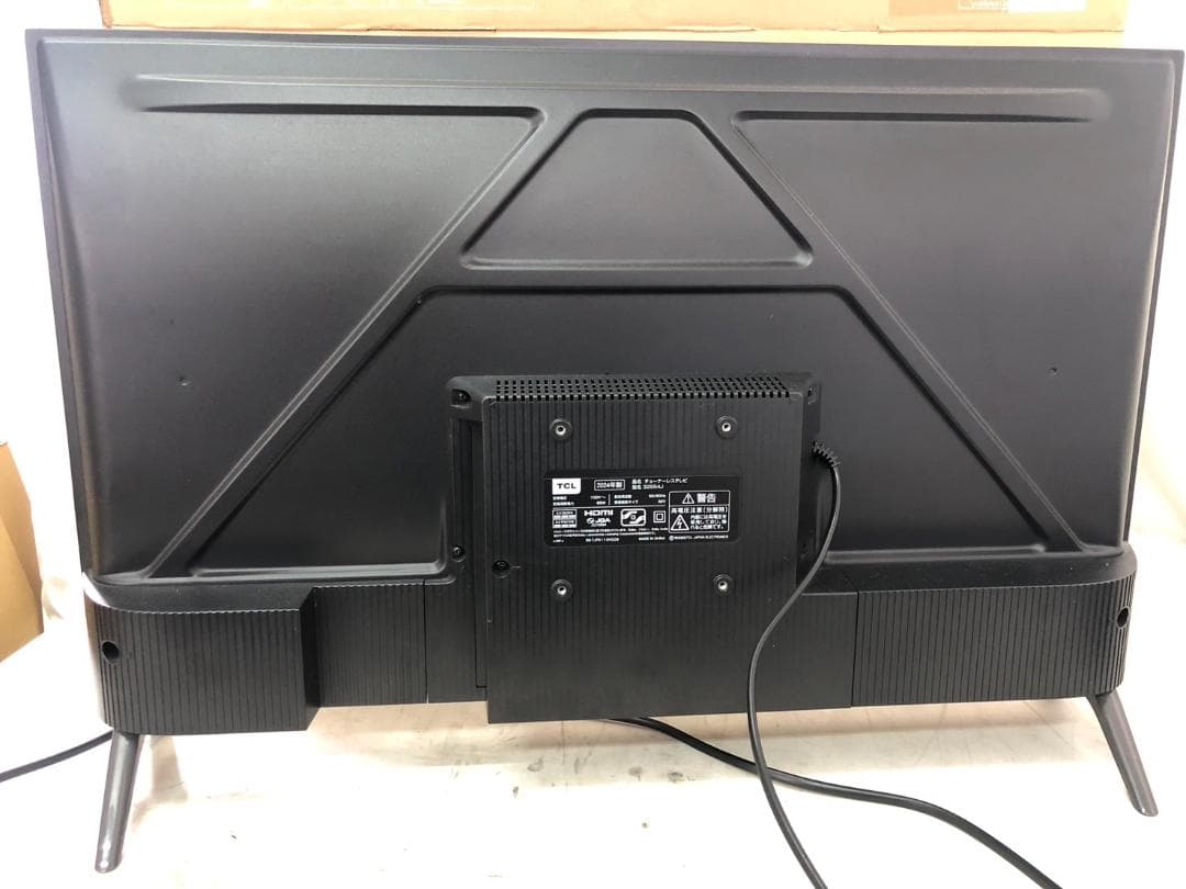 動作OK TCL チューナーレステレビ 32S54J 2024年製