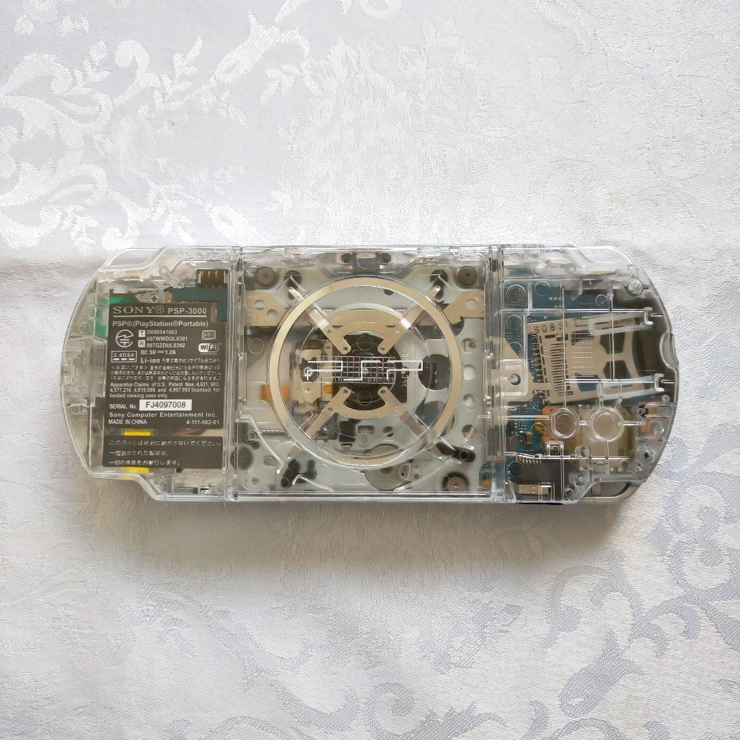猫谷園@ฅ^•ω•^ฅ様専用】PSP 3000 すぐ遊べるセット(スケルトン) - メルカリ