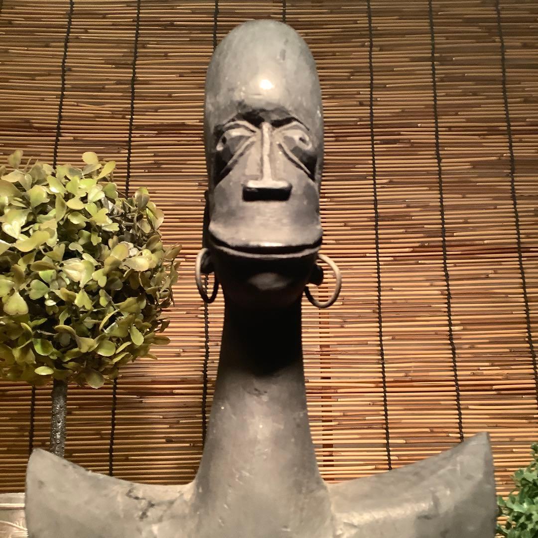 16世紀・エチオピア少数民族「魔除礼拝木彫像」除霊・精霊・生霊