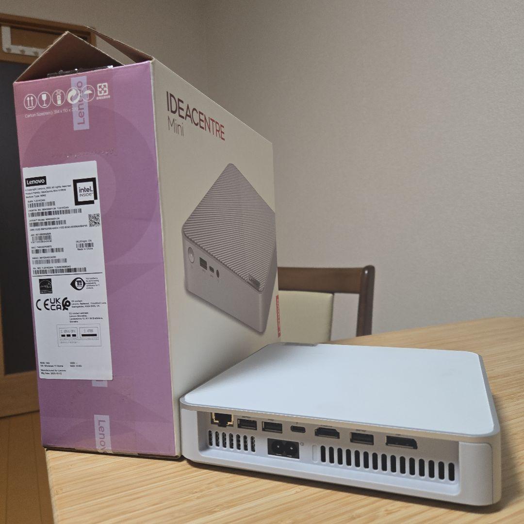 ミニPC Lenovo IDEACENTRE Mini Gen8