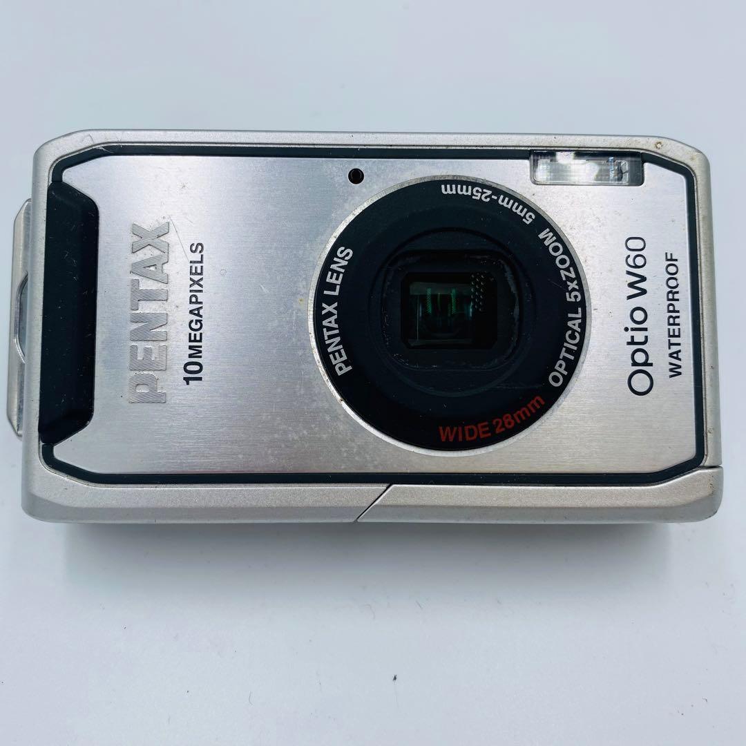動作確認済 PENTAX Optio W60 デジタルカメラ デジカメ 防水 - メルカリ
