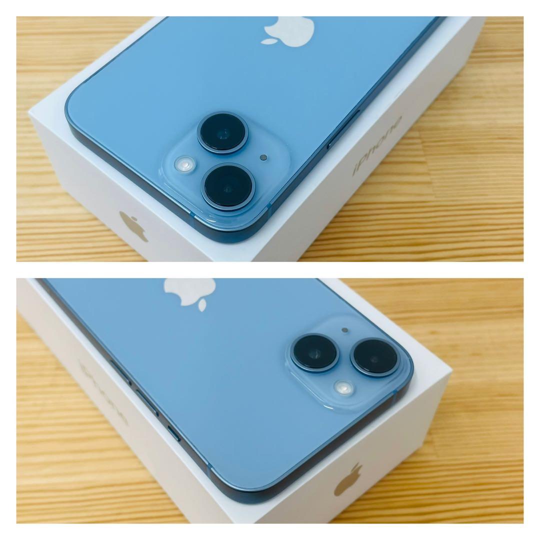 S 100% iPhone 14 ブルー　256 GB SIMフリー　本体
