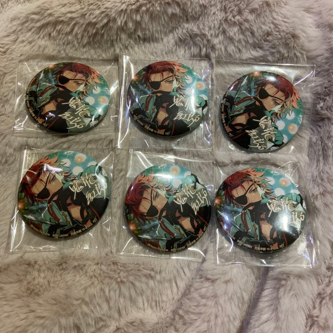 鬼龍紅郎 バラエティ缶バッジ 6点セット あんさんぶるスターズ 鬼龍紅郎 缶バッジセット - メルカリ