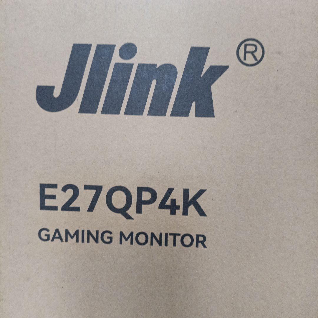 Jlink E27QP4K ゲーミングモニター 27インチ