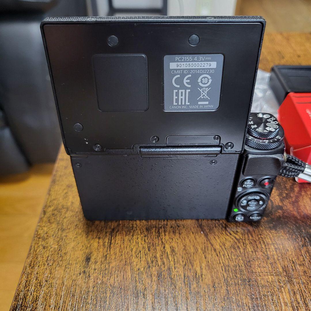 Canon PowerShot G7X 本体と付属品