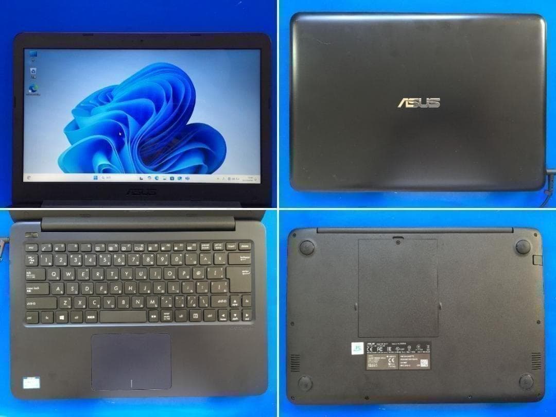 ASUS R417YA 14型TFT液晶 軽量コンパクトノートパソコン