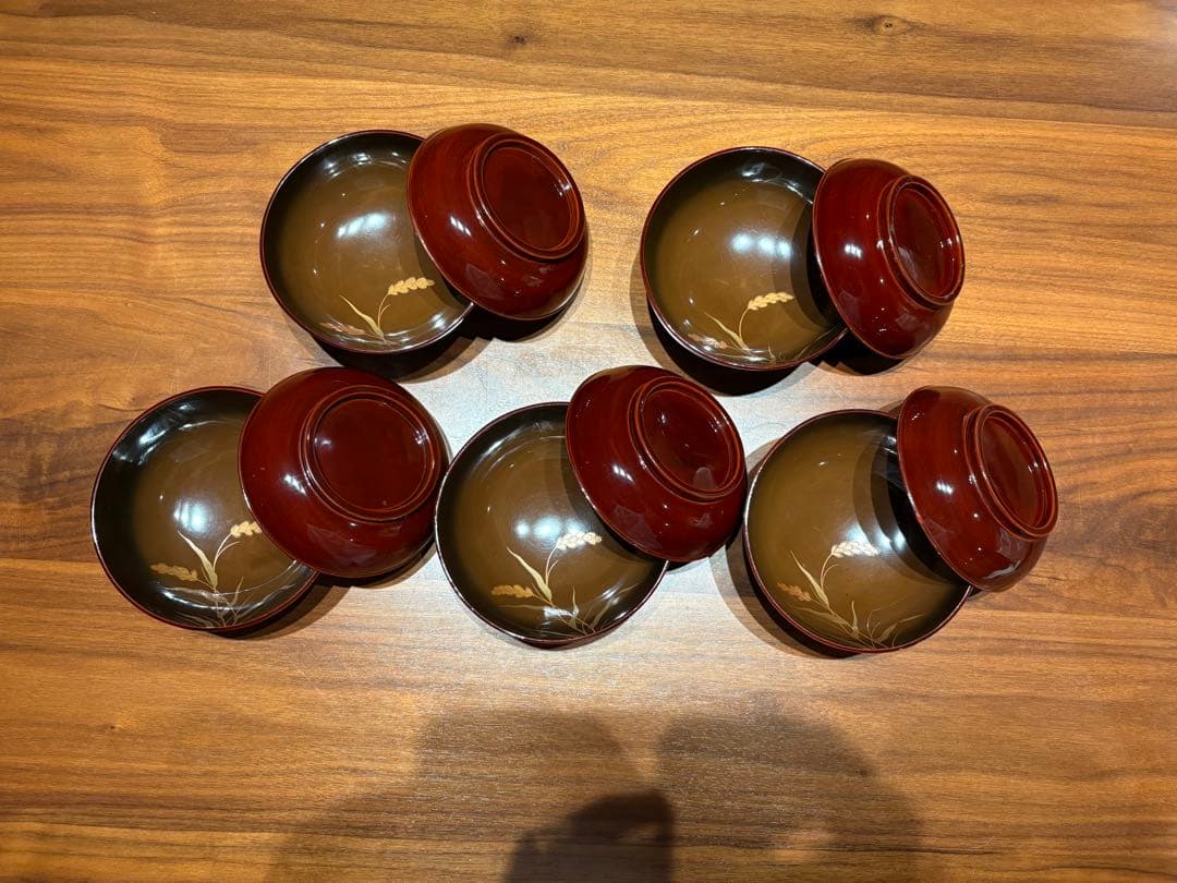 骨董品 明治末期〜大正初期 輪島塗 金蒔絵 漆器椀 煮物椀 茶懐石