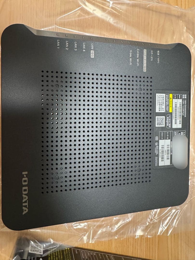や*ー様 I-O DATA Wi-Fi 6 ルーター 10Gbps対応