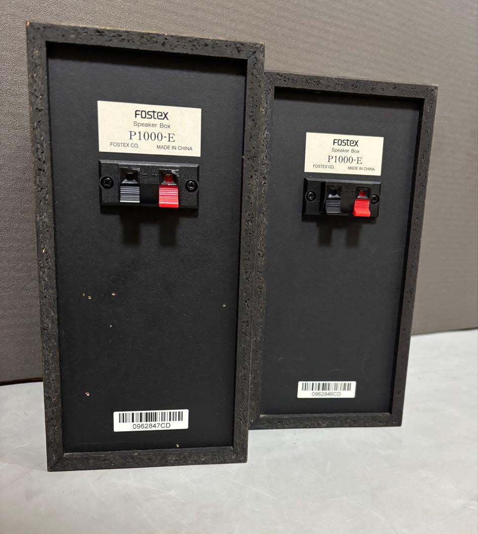 FOSTEX P1000-E + FE103 スピーカ-+ P1000K(P)