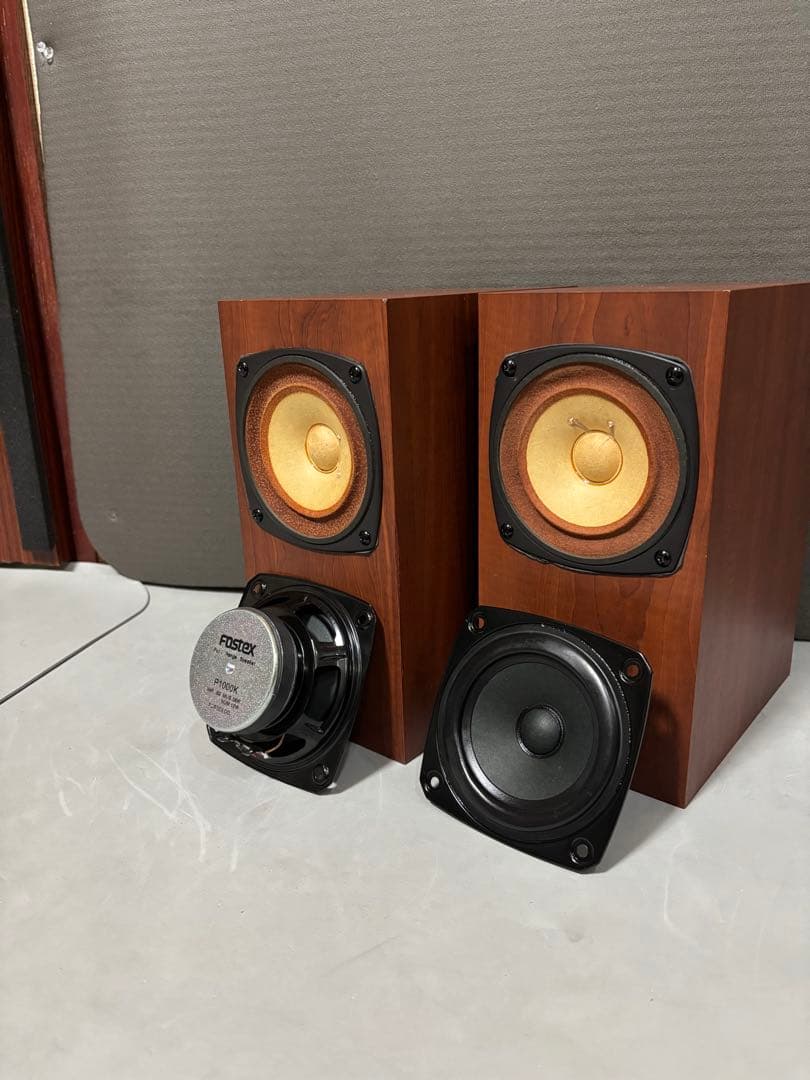 FOSTEX P1000-E + FE103 スピーカ-+ P1000K(P)
