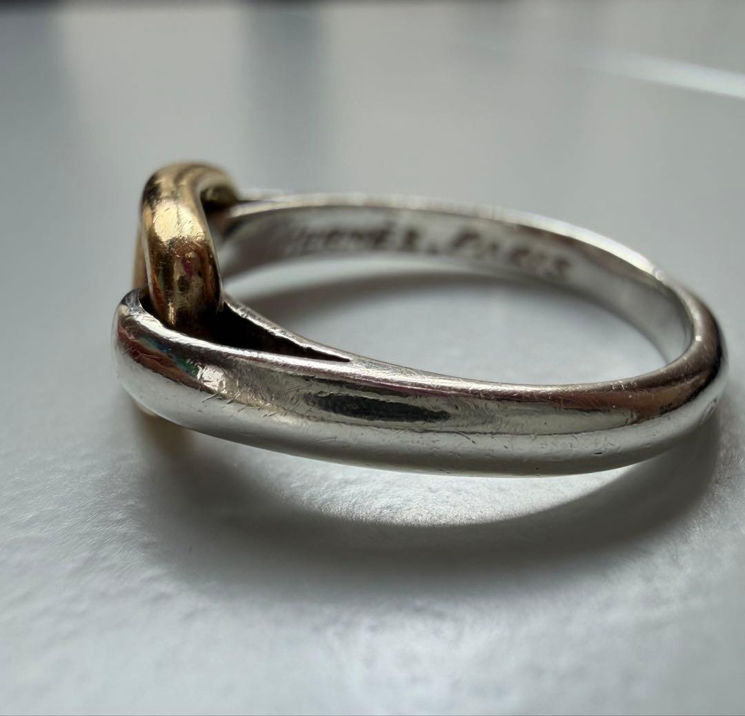 エルメス シェーヌダンクル リング 53 SV×YG 正規品 - メルカリ