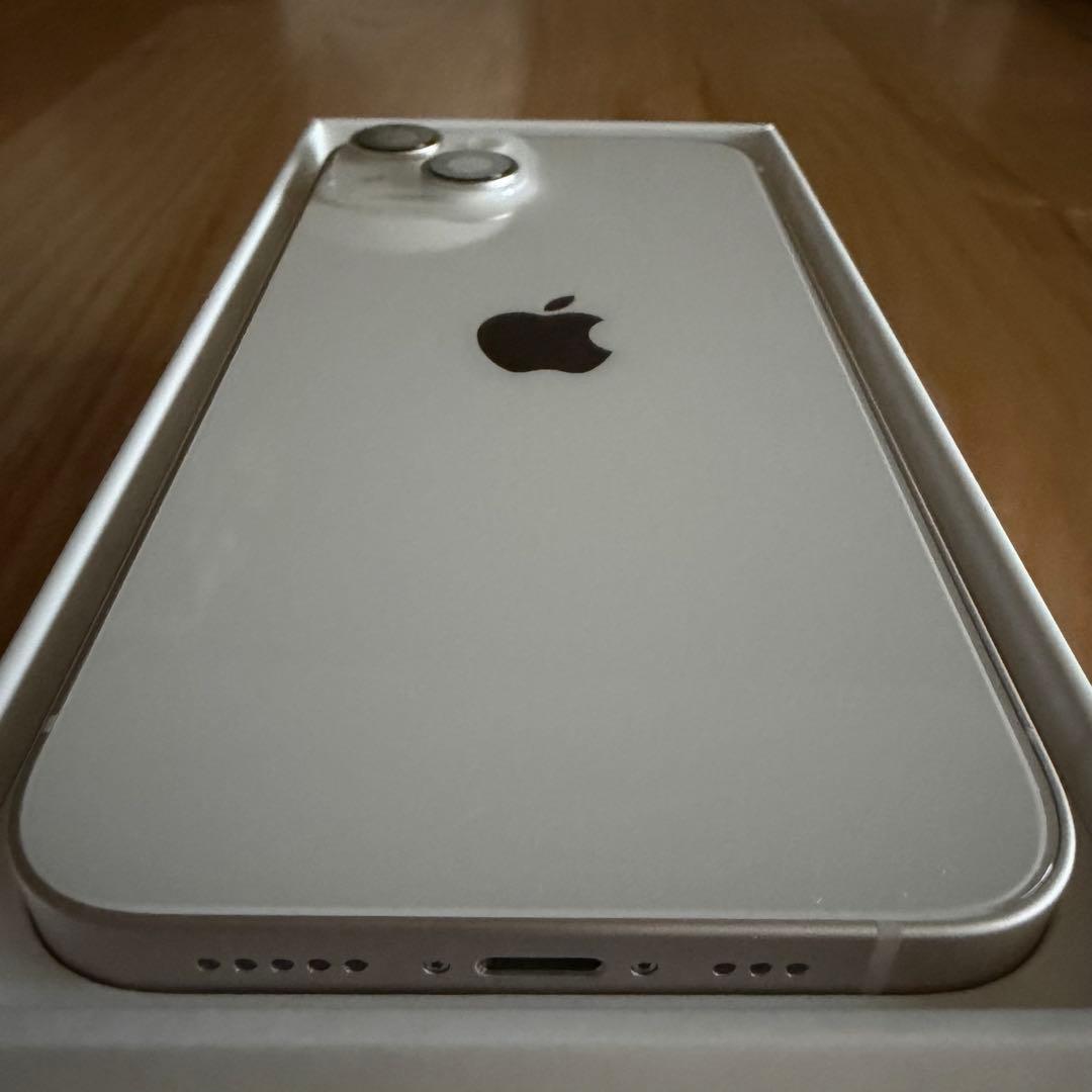 【美品】iPhone14 128GB　バッテリー90%　スターライト