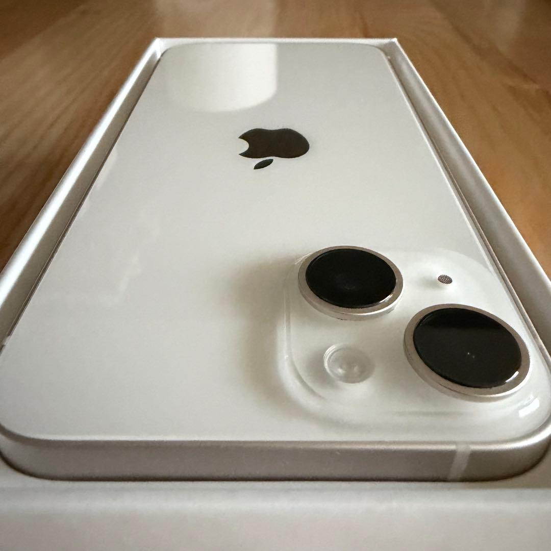 【美品】iPhone14 128GB　バッテリー90%　スターライト