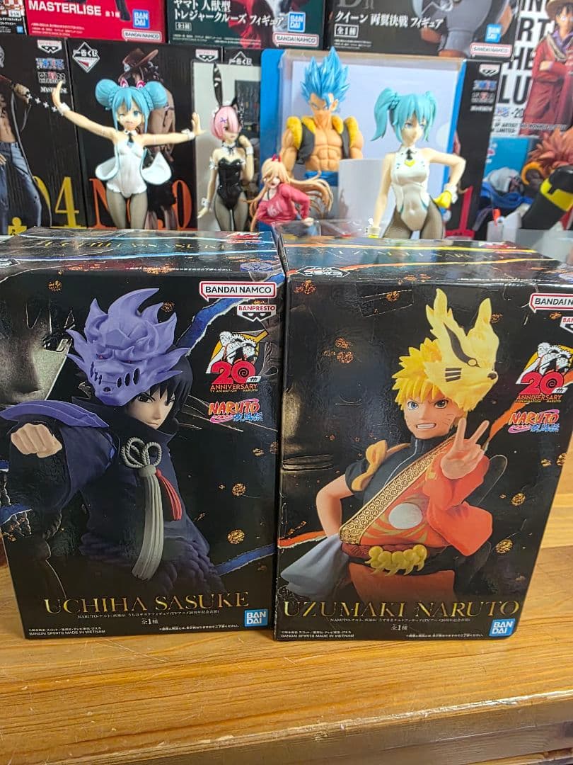 うずまきナルト & うちはサスケ フィギュアセット - メルカリ