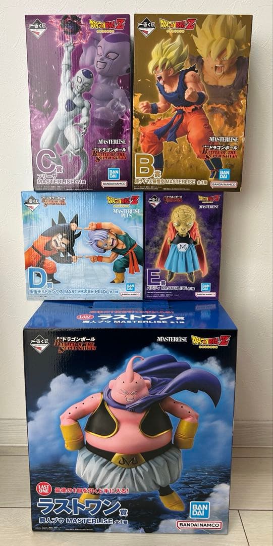 ドラゴンボール　一番くじ　ラストワン魔人ブウ　セット 一番くじ ドラゴンボール VSオムニバス ULTRA ラストワン賞 MASTERLISE