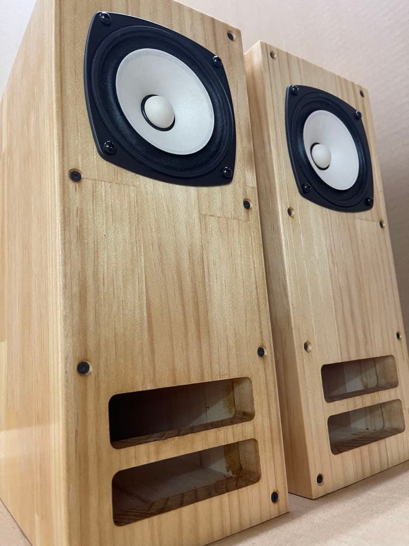 FOSTEX FE103NV2 搭載woodenスピーカー　自作