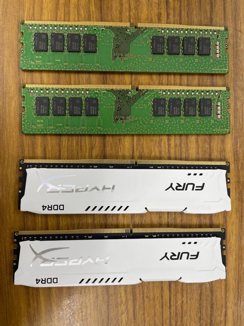 DDR4　16GB　4本セット
