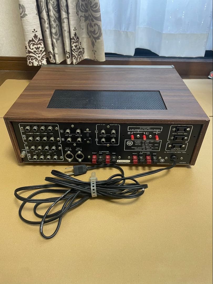 貴重入手困難　ＮＩＫＫＯ◆Ａ－５００　アンプ◆動作確認済み