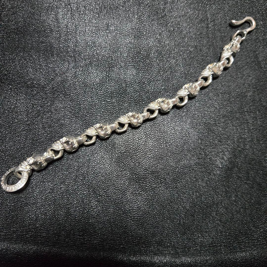 新品 80s ハーレーダビットソン ブレスレット ヴィンテージ シルバー