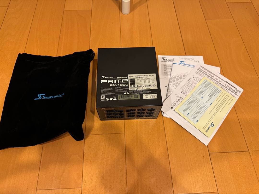 Seasonic Prime PX-1000S 12VHPWR付 1000w電源