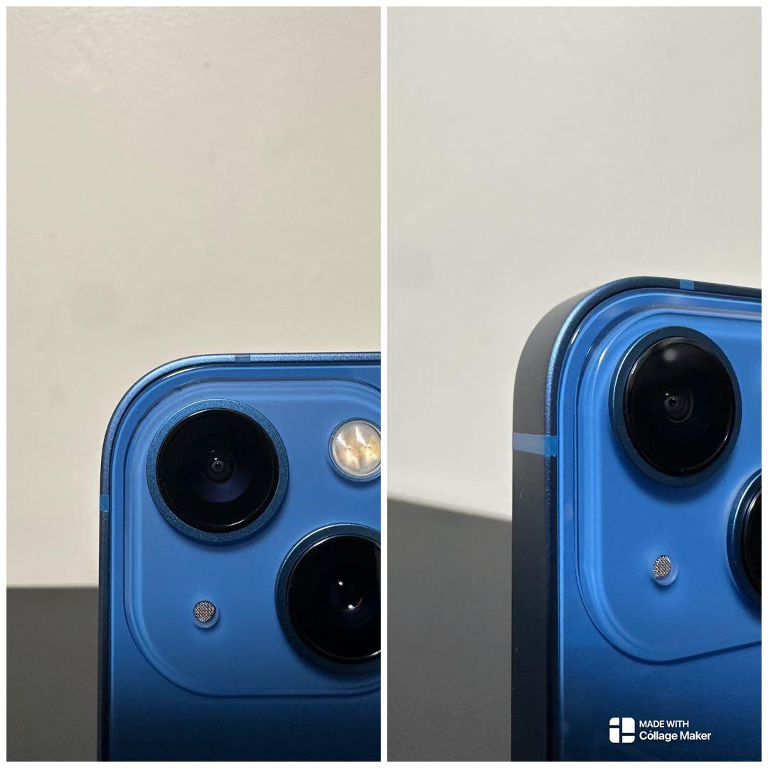 iPhone 13美品128GB ( 電池100% ) ★ブルー ★