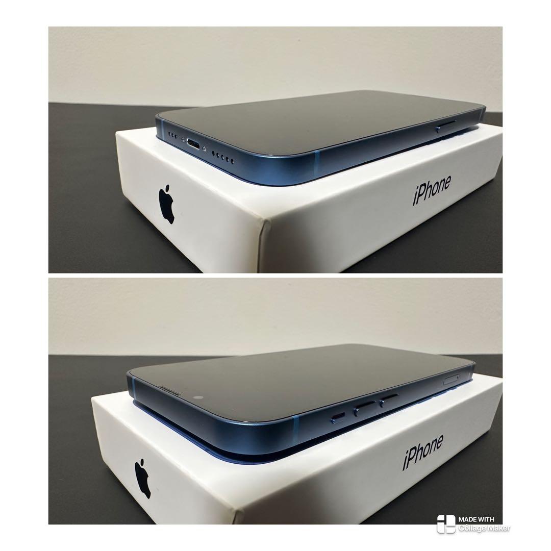 iPhone 13美品128GB ( 電池100% ) ★ブルー ★