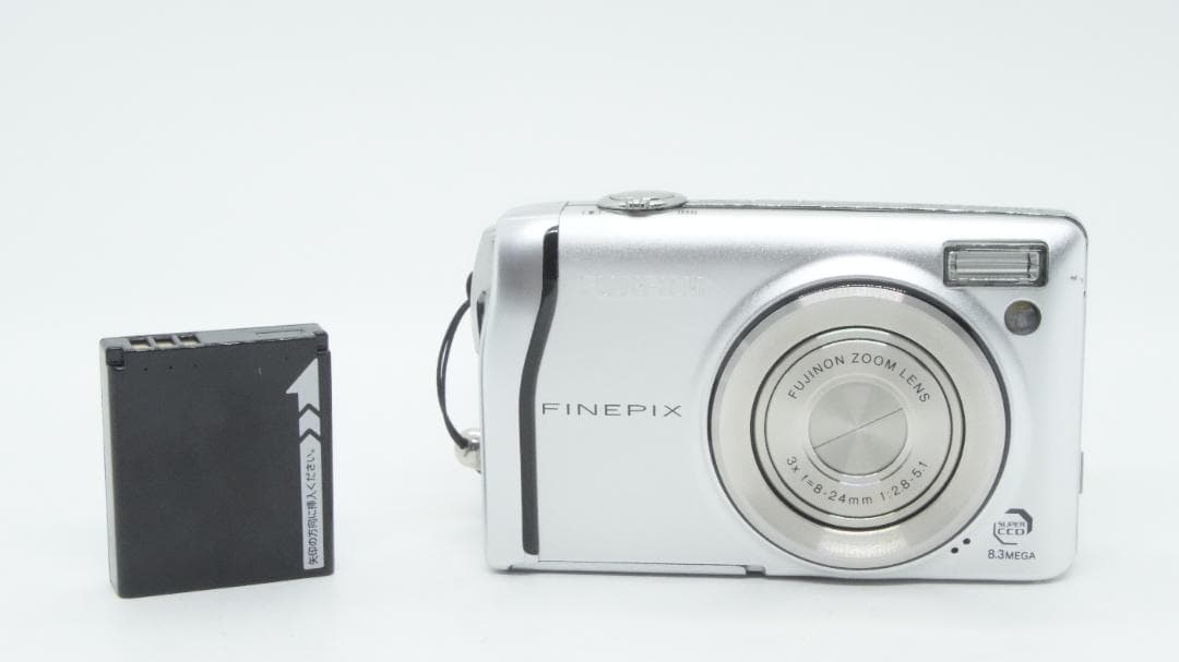 【A3068】 FUJIFILM Finepix F40fd フジフィルム FUJIFILM FinePix F40fd Silver 8.3 MP Digital Camera - Newegg.com