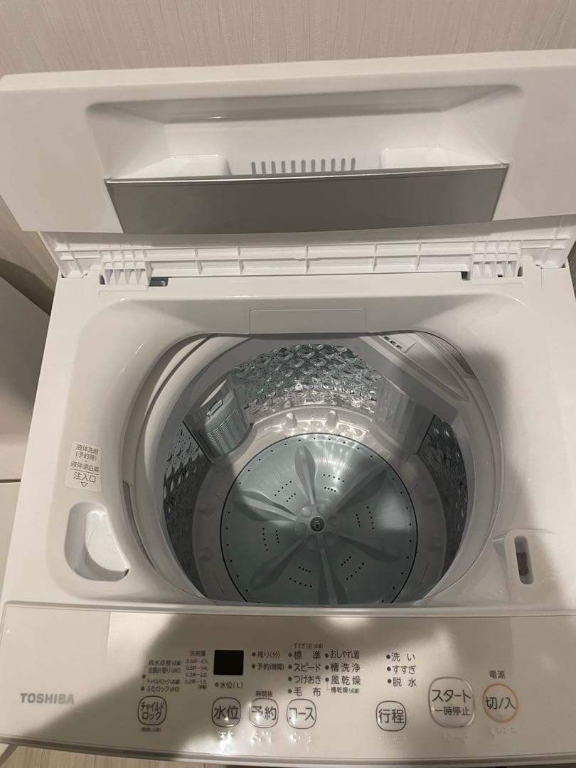 RIKI TOSHIBA洗濯機 4.5k★ 他の方、購入は取り消します。