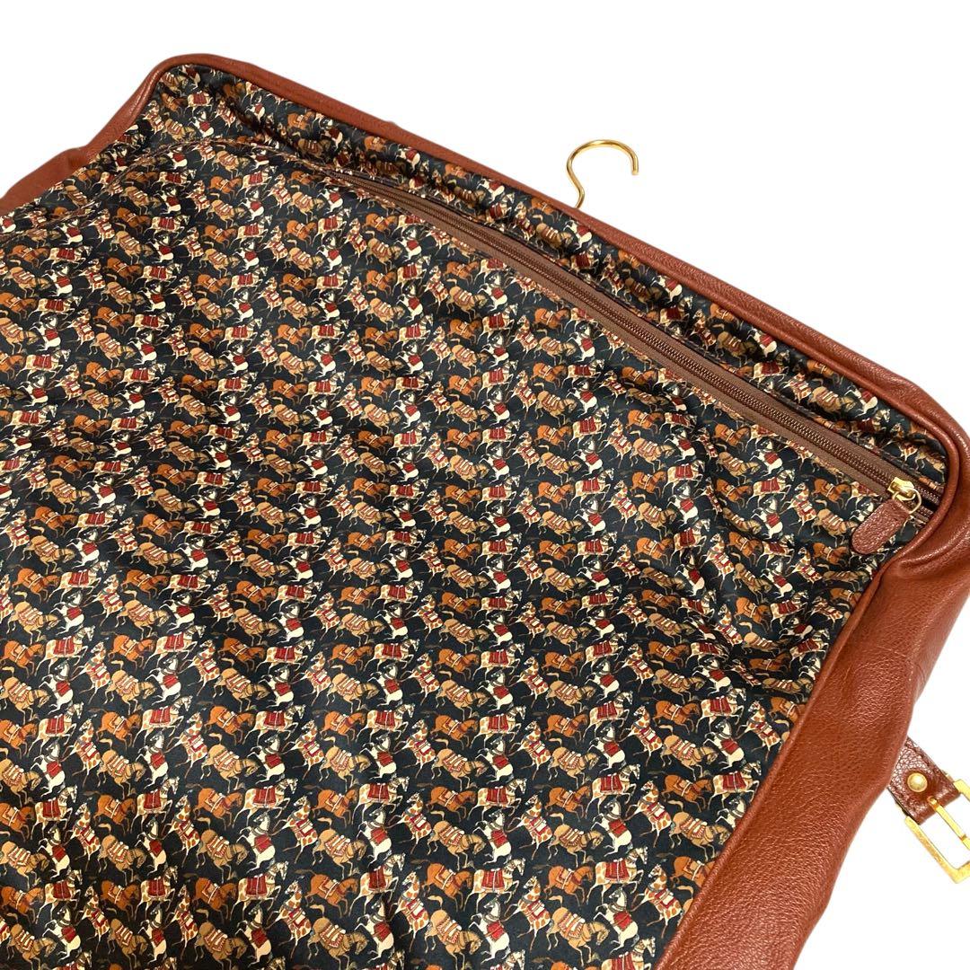 レア☆サルヴァトーレ フェラガモ ガーメントバッグ ホース レザー