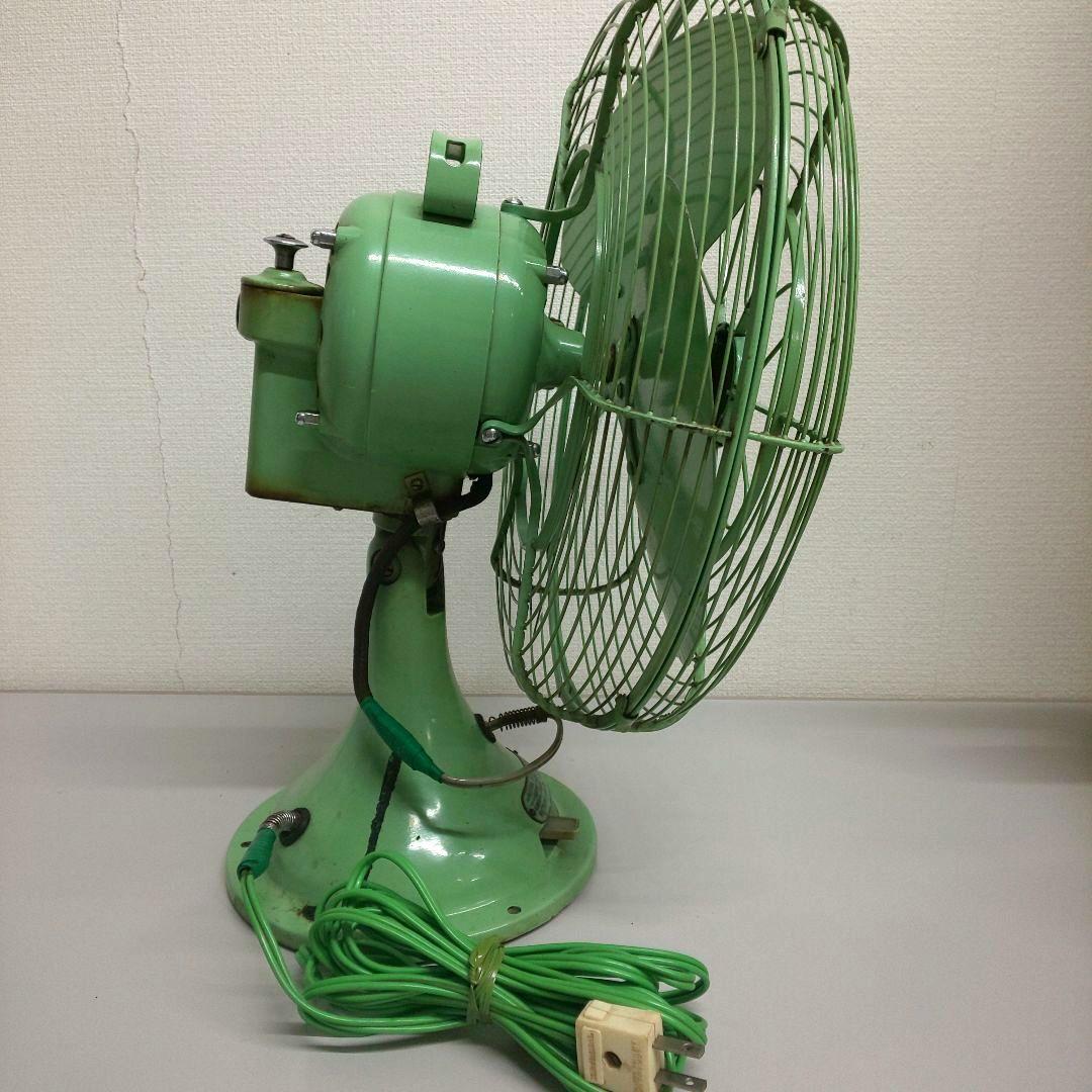 昭和レトロ ナショナル 扇風機 Nafb型 グリーン