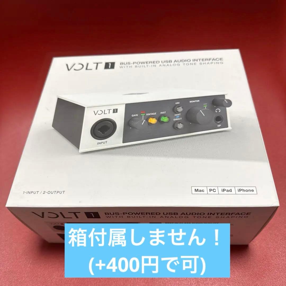 Volt 1 Universal Audio オーディオインターフェース