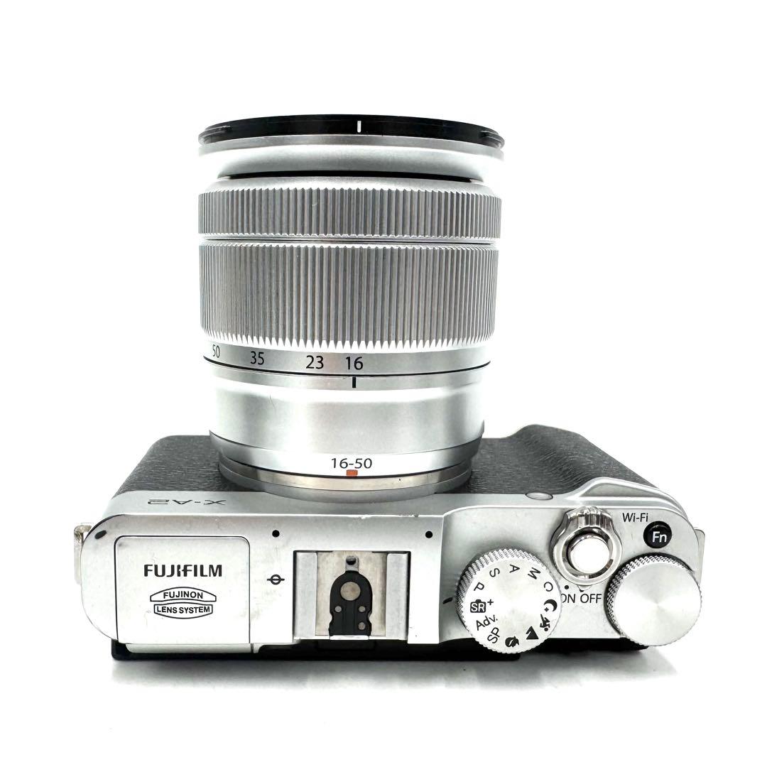 動作良好 FUJIFILM X-A2 シルバー XC 16-50mm OIS