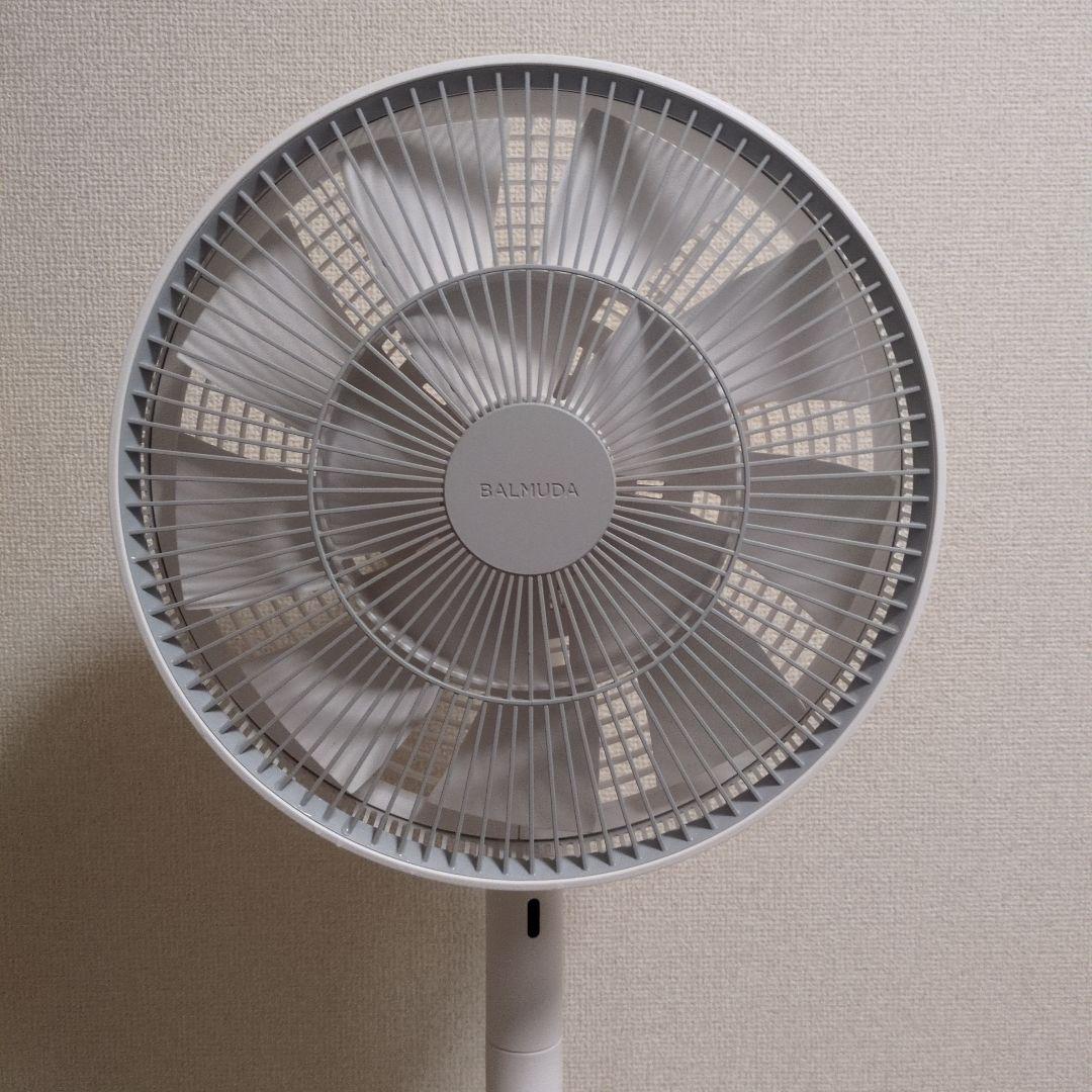 バルミューダ 扇風機 EGF-1700-WK ザ・グリーンファン バッテリー