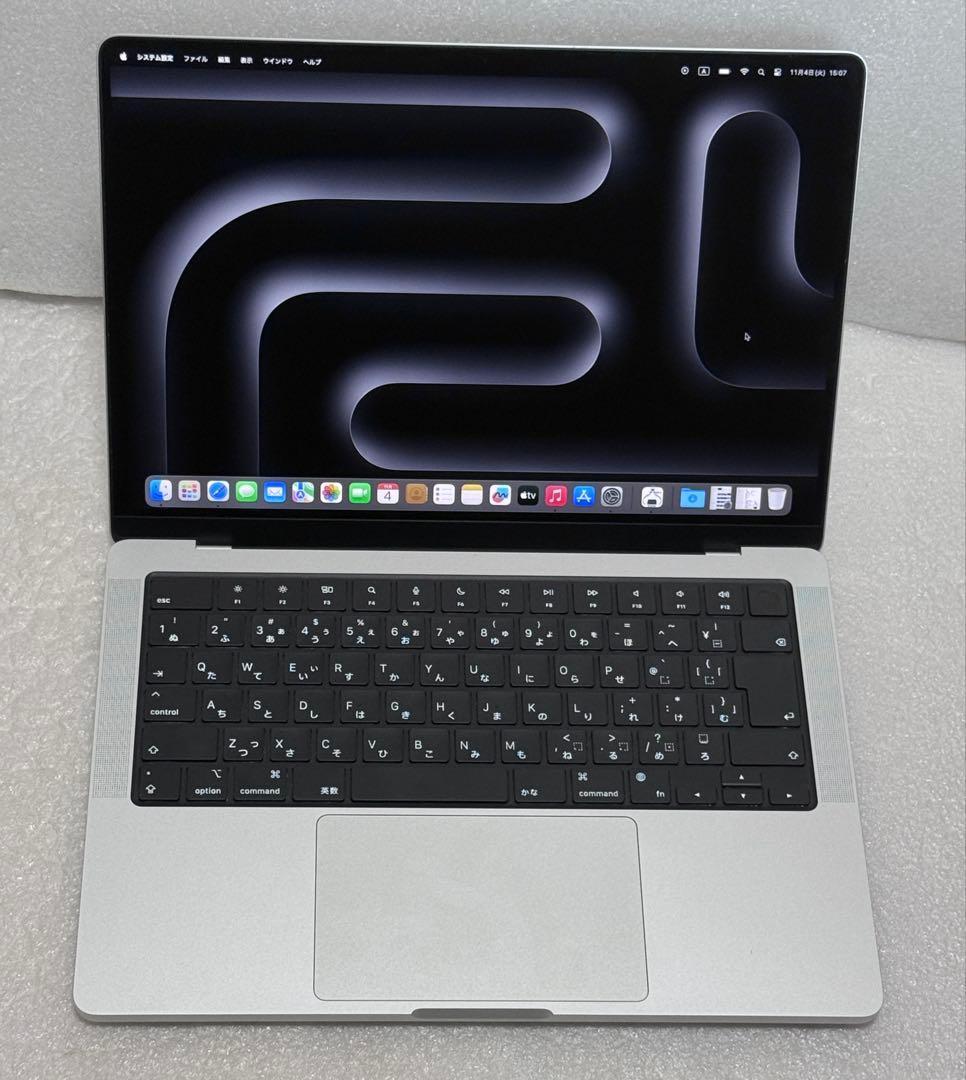美品　AppleCare+保証　 MacBook Pro 14インチ M3Pro