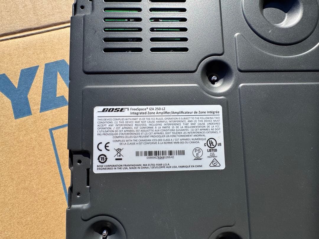 中古　BOSE FreeSpace LZA 250-LZ