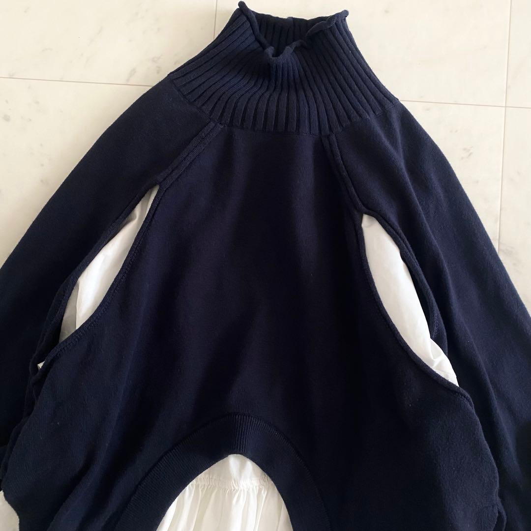 美品 エンフォルド ENFOLDヌーベルファインレイヤードバルーンプル