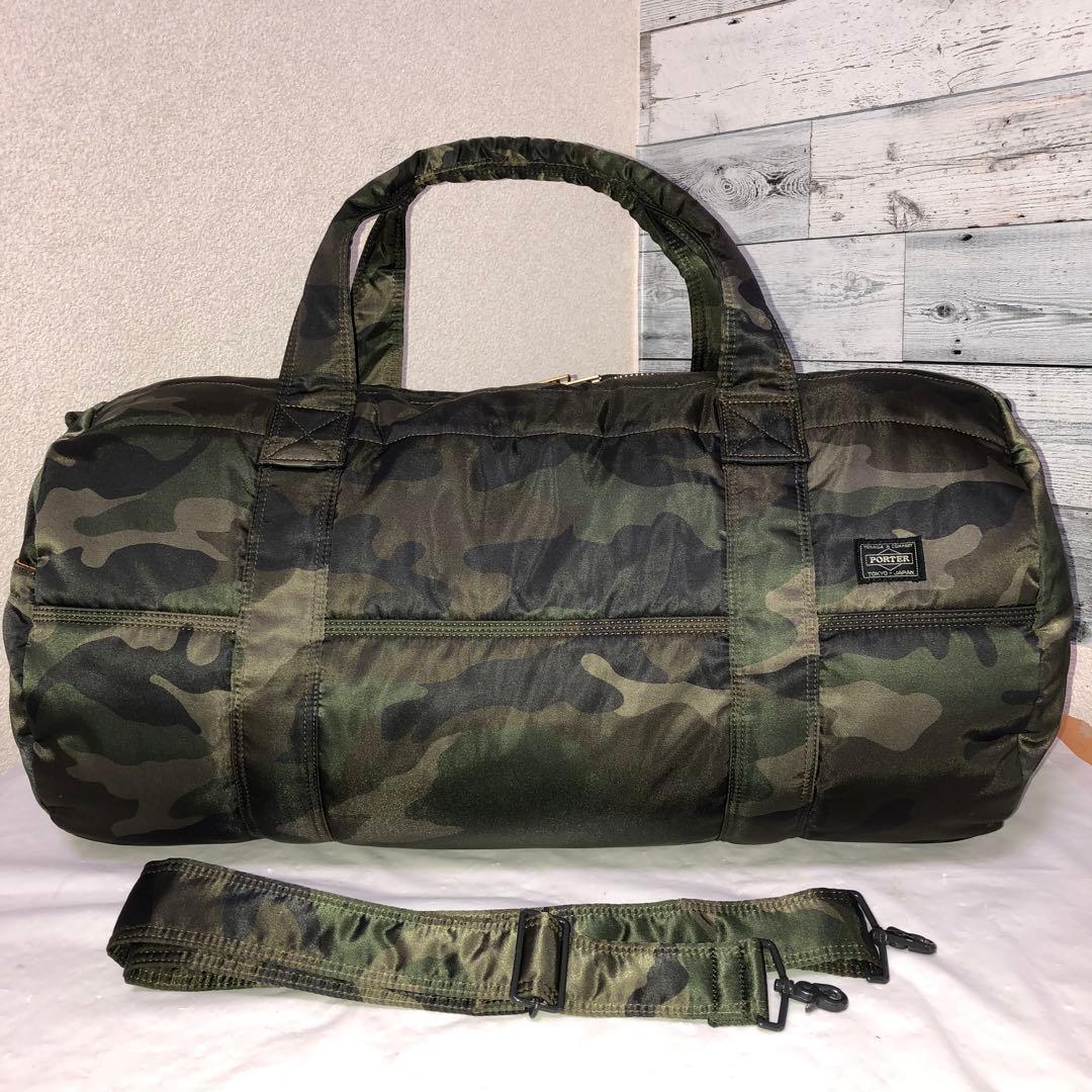 超美品✨激レア 30周年ポータータンカー ボストンバッグ2wayカモフラ
