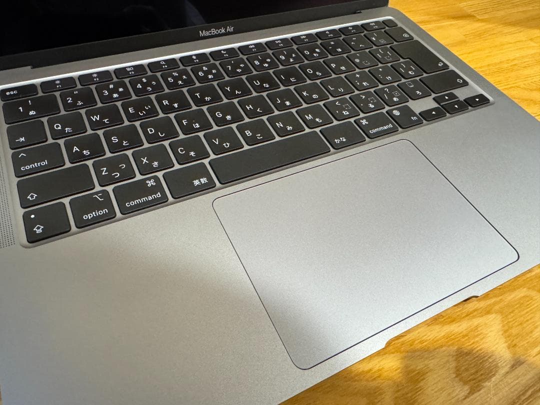 MacBook Air M1 16GB/512GB 充放電80回 初期化済み - メルカリ