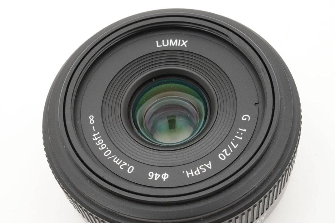 美品 Panasonic LUMIX G 20mm F1.7 ASPH