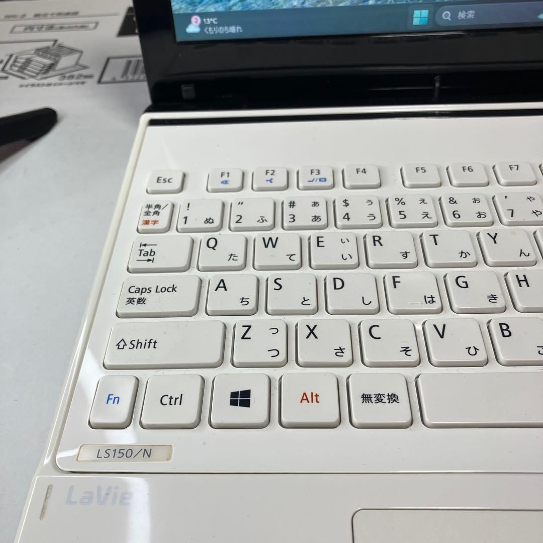 NEC L ave Windows11 core M SSD美品