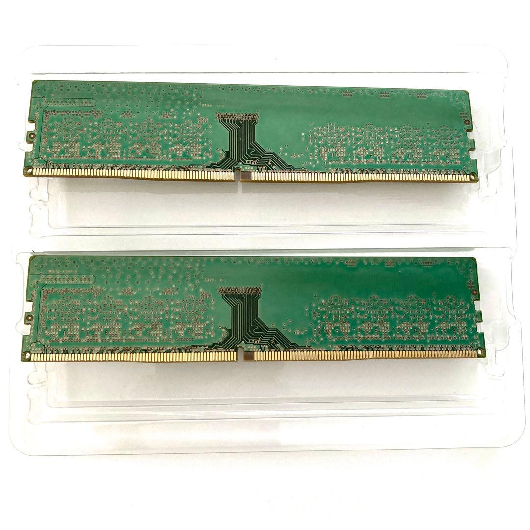 【動作確認済】 Samsung DDR4 16GB ×2（計32GB）