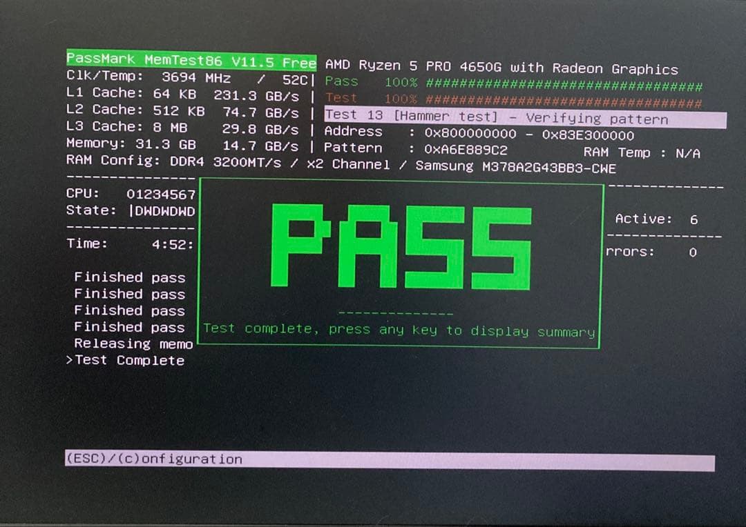 【動作確認済】 Samsung DDR4 16GB ×2（計32GB）
