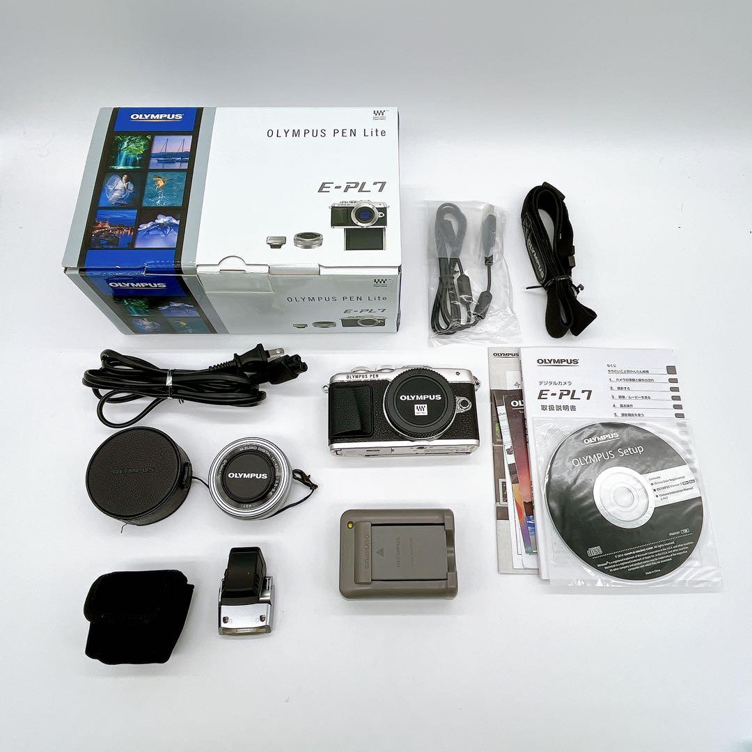 デジタルカメラ OLYMPUS PEN Lite E-PL7 M.ZUIKO14-42mm EZ