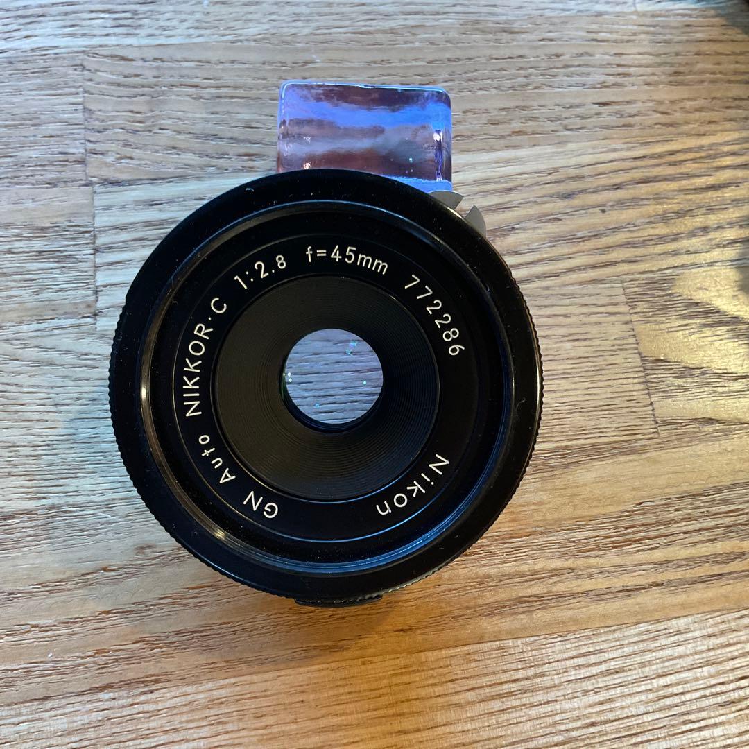 値下げ❗️Nikon F 一眼レフカメラ GNNikkor 45mm f/2.8