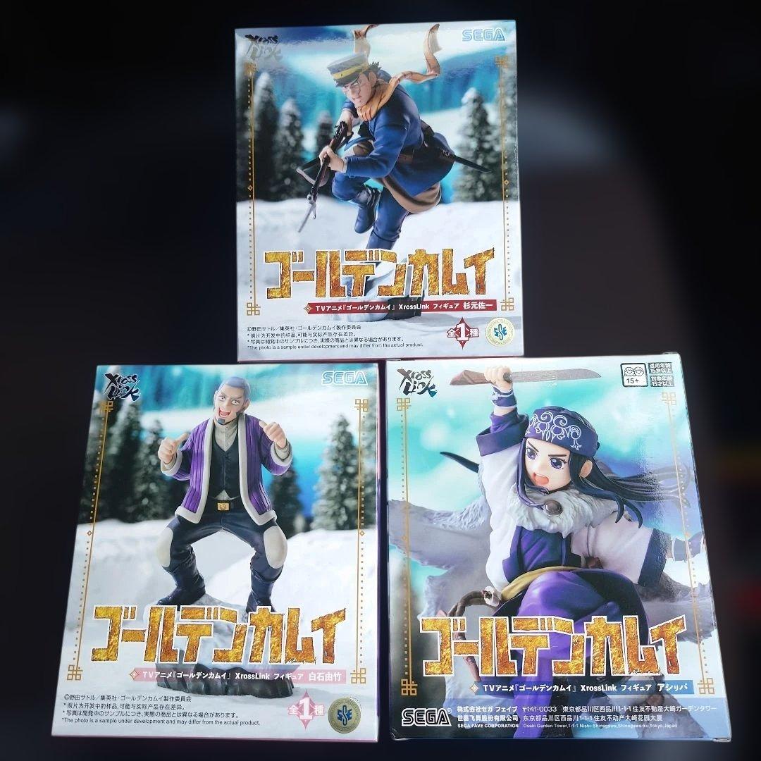 ゴールデンカムイ XrossLink フィギュア3種セット - メルカリ